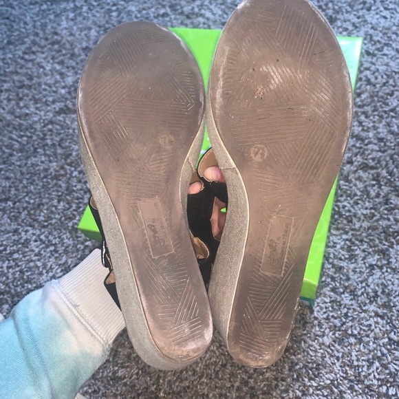 Black Chunky Heeled Sandals by Unisa - Picture 5 of 5